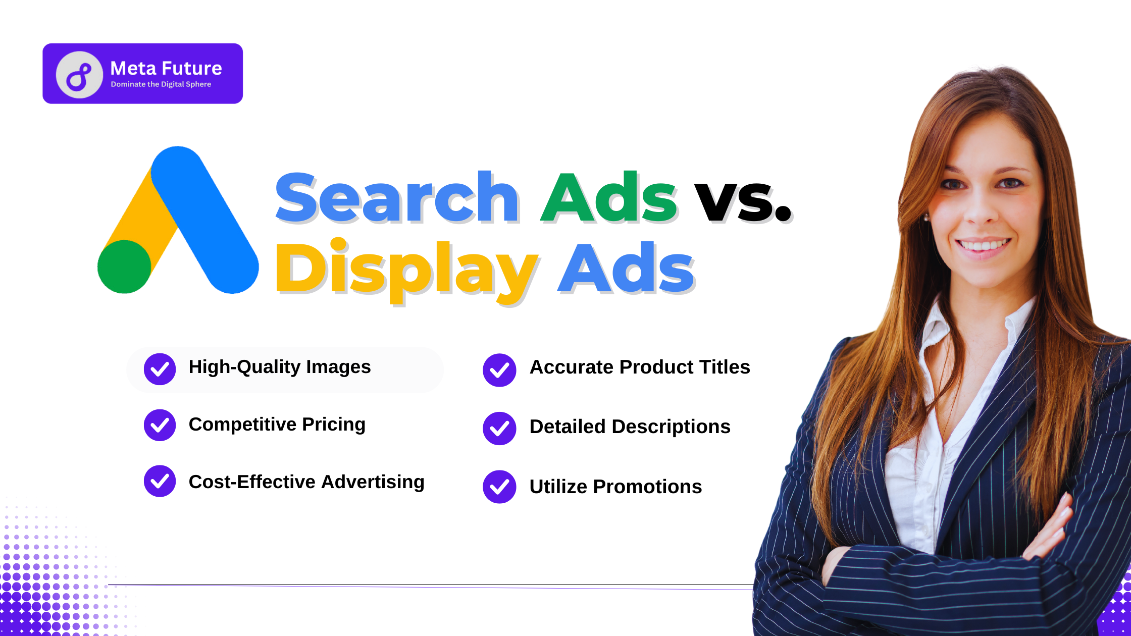 search vs. display ads