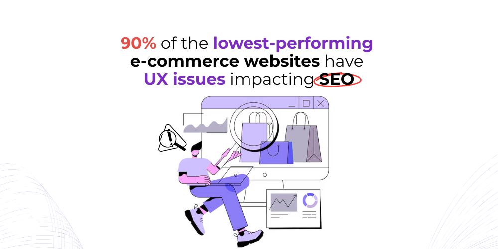 low performing ecommarce UX issues  