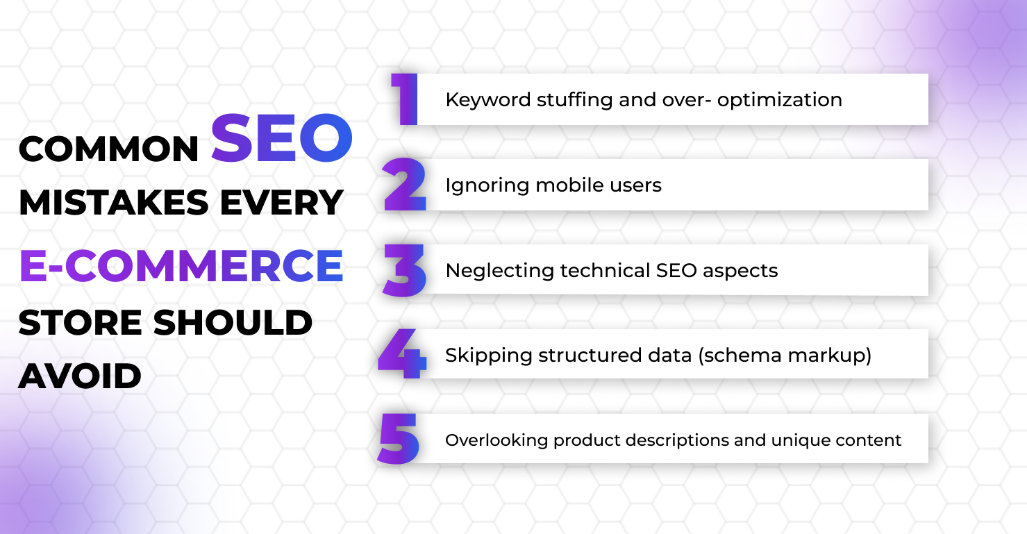 common SEO mistakes every ecommerce store should avoid 