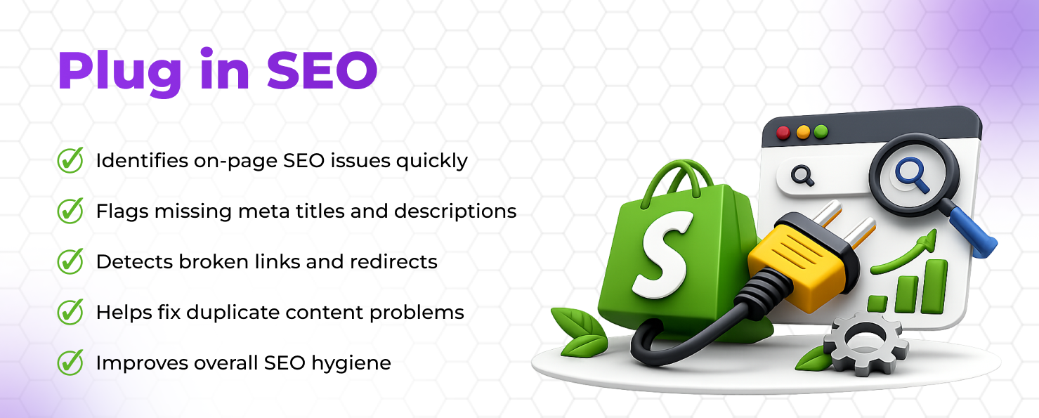 Plug in SEO for Shopify